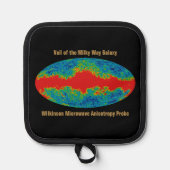 Melkweg Galaxy Veil Over WMAP Universe Pannenlap (Voorkant)