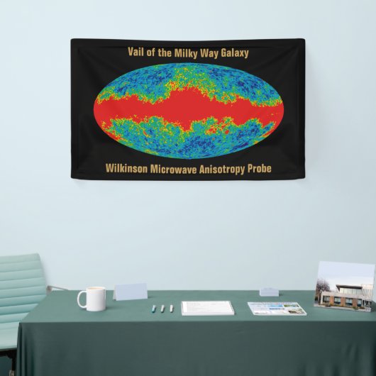 Melkweg Galaxy Veil Over WMAP Universe Spandoek (Beurs)