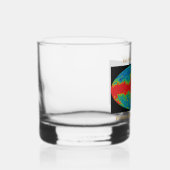 Melkweg Galaxy Veil Over WMAP Universe Whisky Glas (Voorkant)
