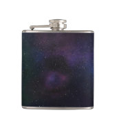 Melkweg kosmische nevel heupfles (Voorkant)