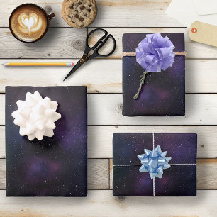 Melkweg kosmische nevel inpakpapier vel