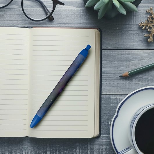 Melkweg kosmische nevel zwarte inkt pen