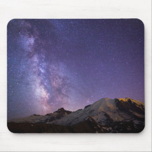 Melkweg & Mt. Rainier Staat Washington Muismat