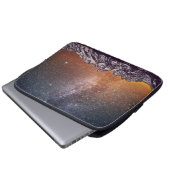 Melkweg over Grand Teton Laptop Sleeve (Voorkant onderkant)