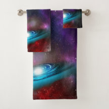Melkweg Starfield met meerkleurige kosmische stof