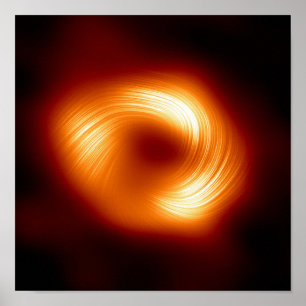 Melkweg Superzwaar Zwart Gat Sagittarius A* Poster