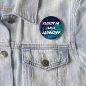 melkwegidentiteit Fluent/Sign Language Ronde Button 5,7 Cm (In situ)