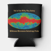 Melkwegstelsel Sluier over WMAP heelal Blikjeskoeler (Voorkant)