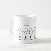 Mellina peptide nom mug (Devant gauche)