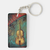 Mello Cello , dubbelzijdige Sleutelhanger (achterkant)