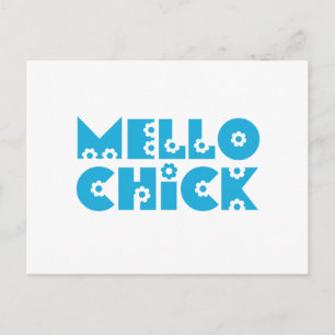 Mello Chick Briefkaart