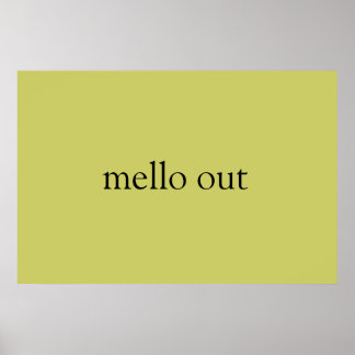 Mello uit poster