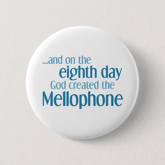 Mellophone Creation Ronde Button 5,7 Cm (Voorkant)