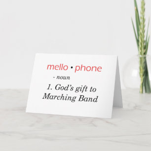 Mellophone - Gods cadeau aan band Kaart