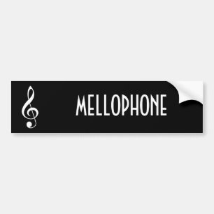 Mellophone Music Bumpersticker Gift