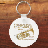 Mellophone, ongeacht de naam sleutelhanger (Voorkant)