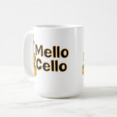 Mellow Cello Koffiemok (Voorkant links)