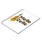 Mellow Cello Notitieboek (Linkerzijde)