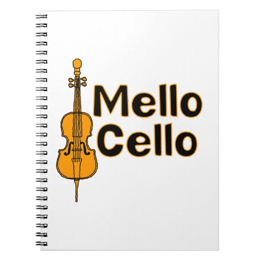 Mellow Cello Notitieboek (Voorkant)