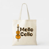 Mellow Cello Tote Bag (Achterkant)