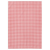 Mellow Classic Gingham - rood wit geruit. Tafelkleed (Voorkant)