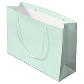 Mellow Mint Large Gift Bag Large Cadeauzakje (Achterkant Gekanteld)