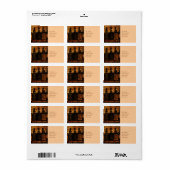 Mellow Oak Etiket (Full Sheet)