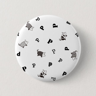 Mellow Pig 缶バッジ Ronde Button 5,7 Cm