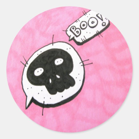 Mellow skull stickers (Voorkant)