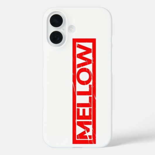 Mellow Stamp Case-Mate iPhone Case (Achterkant)