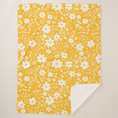 Mellow Yellow Sherpa Blanket Deken (Voorkant)