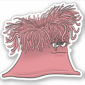Mellow zee anemone sticker (Voorkant)