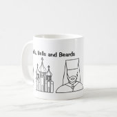 mells, cellen en dekens koffiemok (Voorkant links)