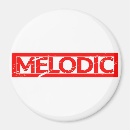 Melodic Stamp Magneet (Voorkant)
