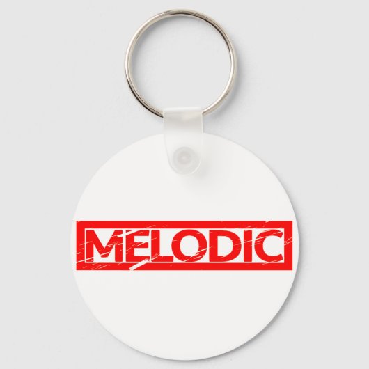 Melodic Stamp Sleutelhanger (Voorkant)