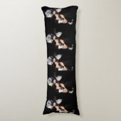 Melodic Tiger – Conception de Coussin de Corps Con (Devant (Vertical))