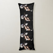 Melodic Tiger – Conception de Coussin de Corps Con (Dos (Vertical))