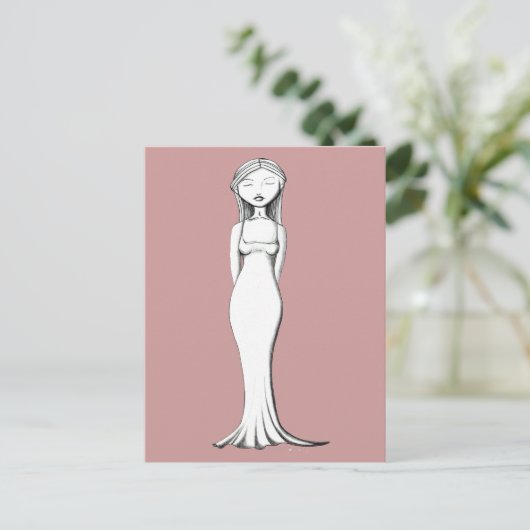 melodie briefkaart (Staand voorkant)