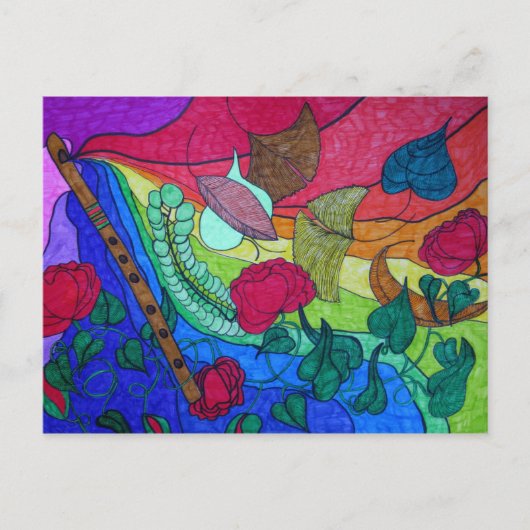 Mélodie de votre carte postale (Devant)