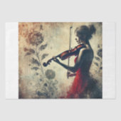 melodie – decoupage tissuepapier (Voorkant)