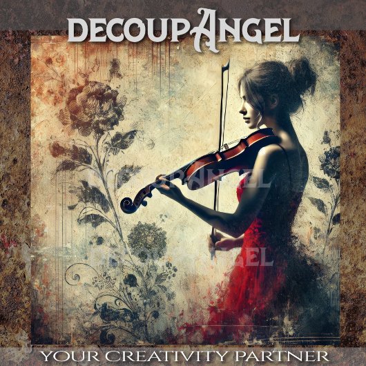melodie – decoupage tissuepapier