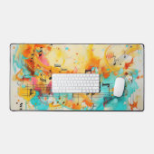 Mélodie des couleurs et notes musicales (Clavier et souris)