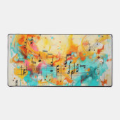 Mélodie des couleurs et notes musicales (Recto)