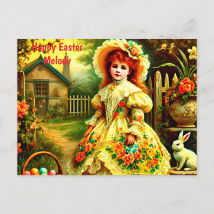 MELODIE ~ HAPPY EASTER BUNNY GREETING ~ FEESTDAGENKAART