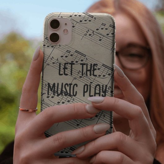 Melodie in beweging Case-Mate iPhone case