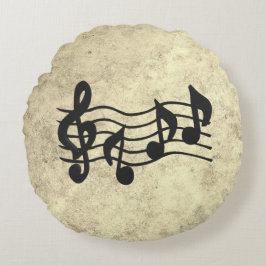 Mélodie suspendue - Music in Motion Rond Kussen