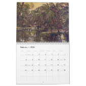 Mélodie tropicale, calendrier de peinture de (Feb 2026)