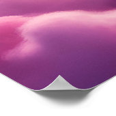 Melodie Tussen Roze Wolken Poster (Hoek)
