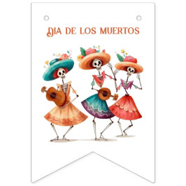 Melodie van de Dancing Dead, op maat Vlaggetjes