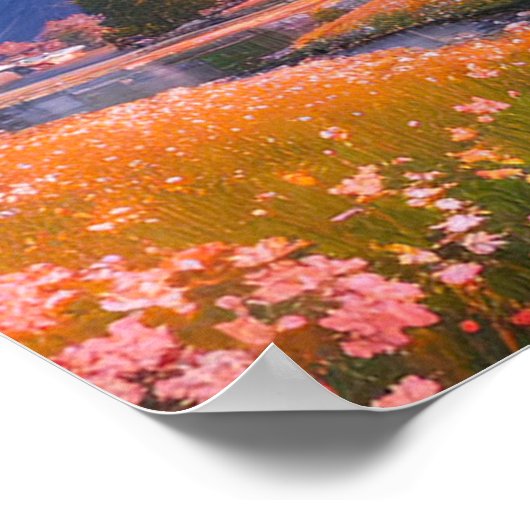 Melodie van de Flow Poster (Hoek)